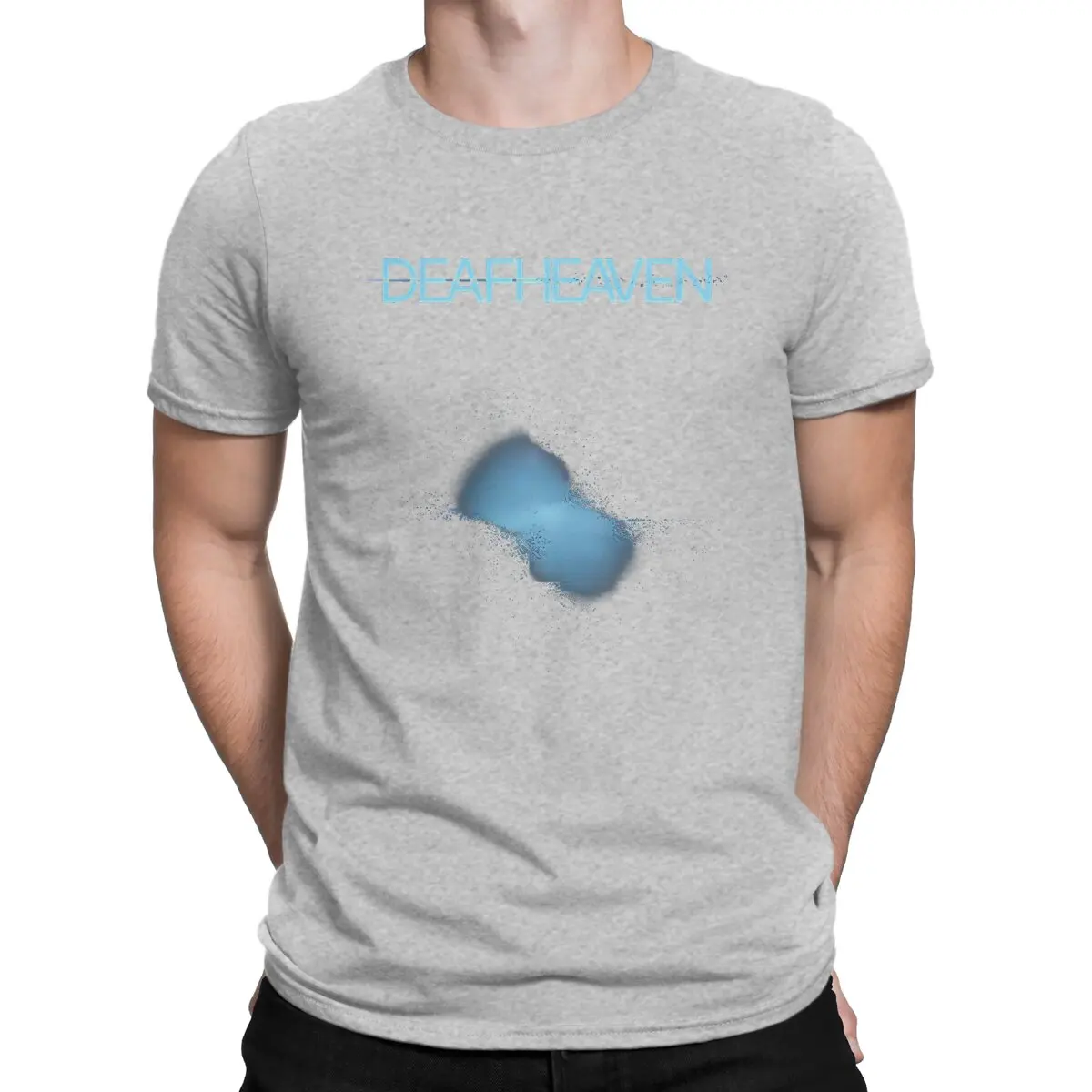 thumbnail image 1 of Camiseta Shellstar Merch para hombre, de Deafheaven Cotton Clothing, increíble camiseta de manga corta con cuello redondo., 1 of 7