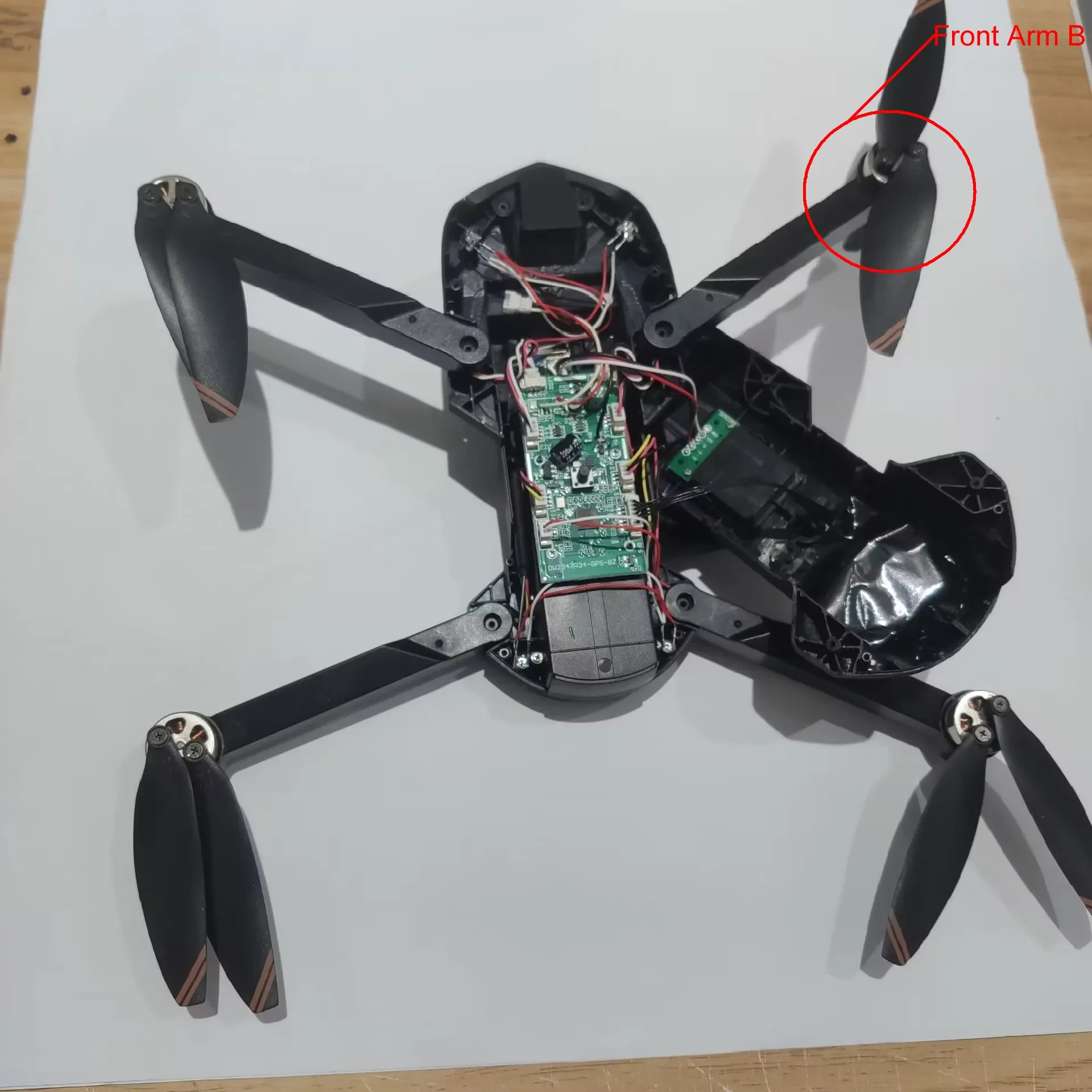 V168 Front Arm Right