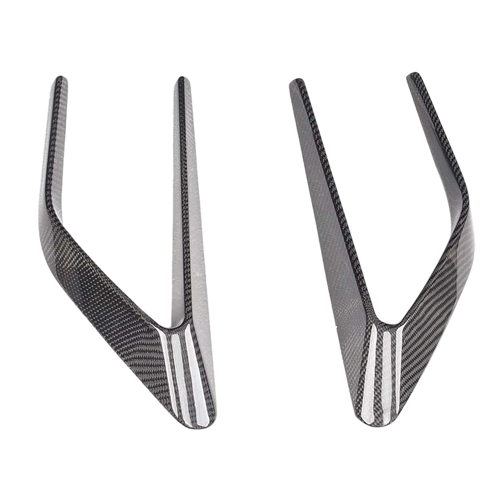 

Сплиттер для переднего бампера из углеродного волокна, боковое воздушное крыло, отделочная Крышка для Benz C класса W205 C63 AMG Coupe & Sedan