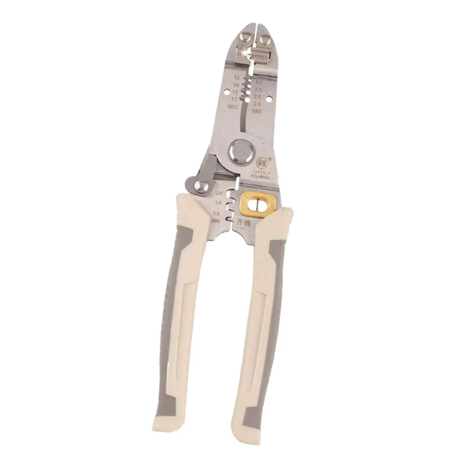 

8inch Wire Stripper Multifunctional Electrician Plier Wire Cutter Stripper for Splitting Wire Cutting Pressing Pulling Crimping
