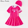 Swimwear for Girls Bathing Suit One-Piece UPF50 UV Protection Toddler Baby Girl Seaside Beach Swimming Dresses Swimsuit Kids