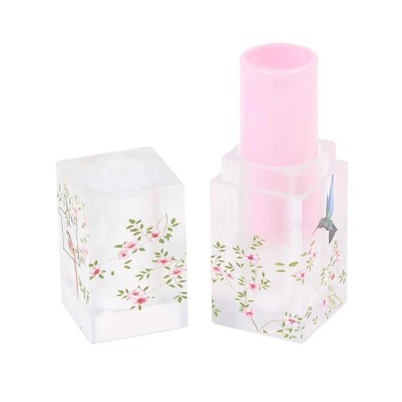 Small Fresh Square Lipstick Tube Empty Balm Container