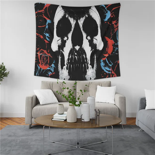 Aertemisi Deftones Gobelin Fali Függő Művészet Hálószoba Nappali Dekoráció Főiskolai Kollégiumi Parti Háttere - Image 5