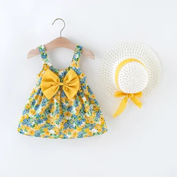 Floral Baby Dress Set 1