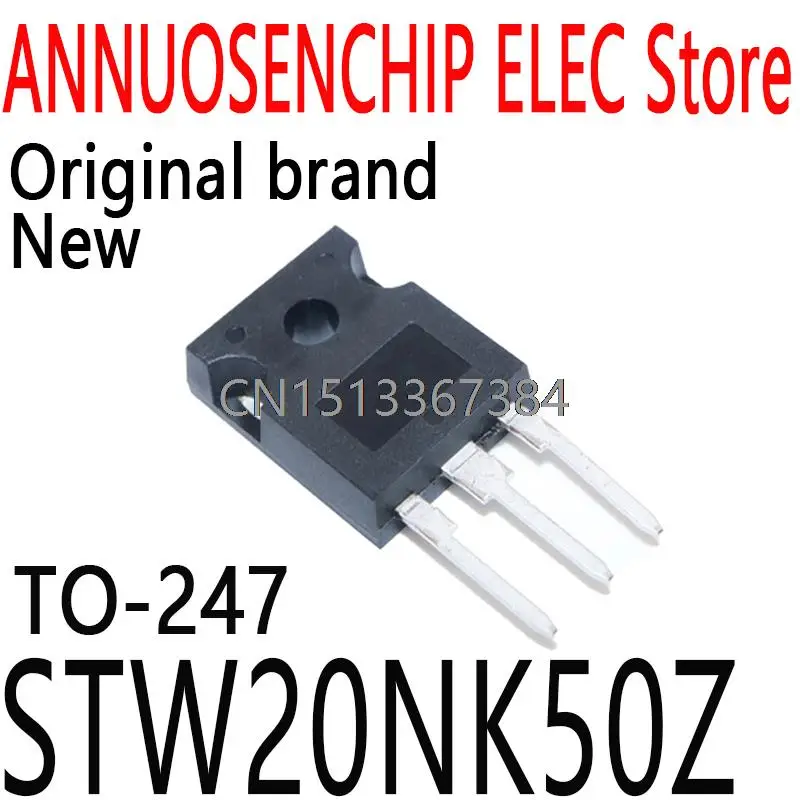 

10 шт. новые и оригинальные W20NK50Z W20NK50 20N50 TO-247 20A 500V STW20NK50Z