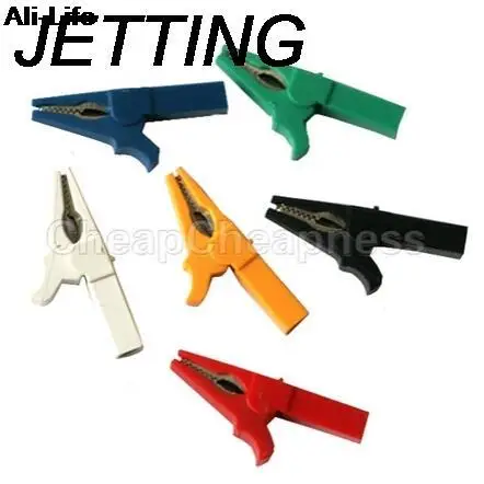 1 PCS 55mm Alligator Clips Random Color Alligator Clips For 4mm Banana Plug High Quality Connectors Terminals Clips