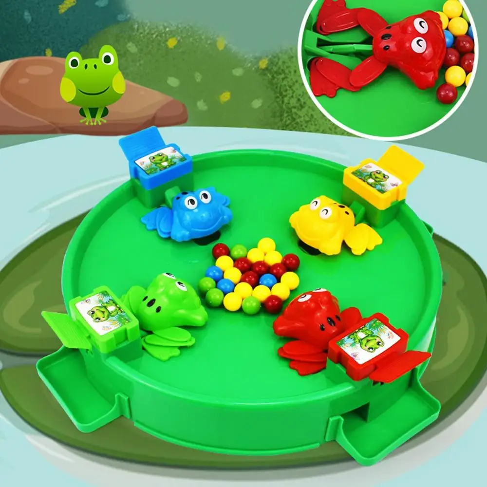 (Summer Hot Sale-50% Off) A Classic-hungry Frogs Family＆friends Game