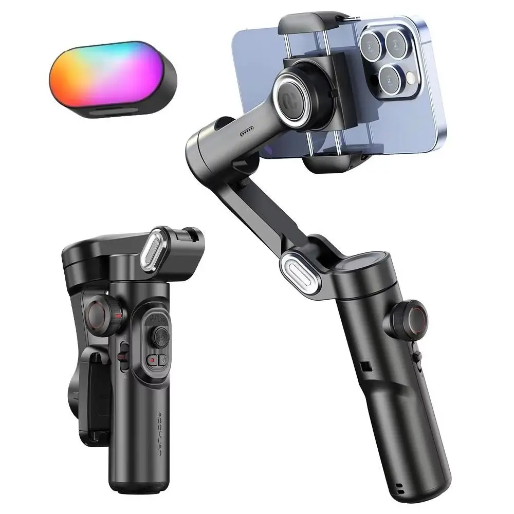 Selfie Stick Tripod Handheld Gimbal Stabilizer Selfie Stick Gimbal Stabilizer Handheld Gimbal 1pc ABS Gimbal Stabilizer 3-Axis Handheld Selfie Stick Multifunctional Anti-shake Selfie Stick Camera Accessories