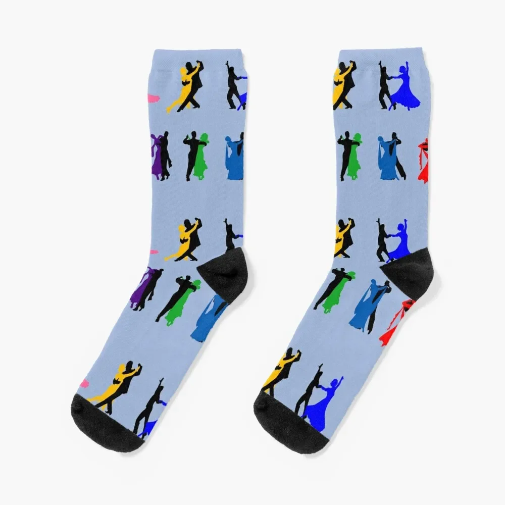 

Ballroom Dancers Socks funny sock japanese fashion Men's Socks Luxury Women's