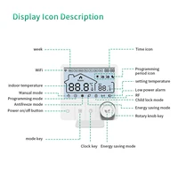 Tuya Wifi Boiler Thermostat Wireless Heating Room Thermostats Wifi Battery Operated Gas Boiler Water Heating  Alexa Google Home - Image 6