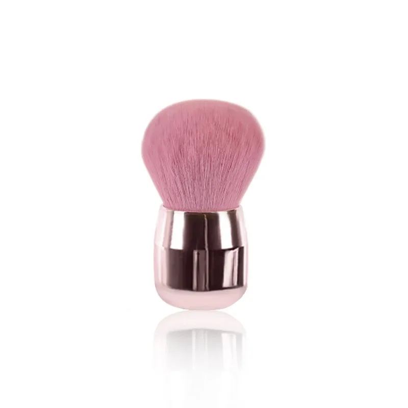 

Custom Single Mushroom-head Makeup Brush Blush Eyeshadow Eyebrow Highlighter Concealer Powder Makeup Tools Pink Brush Bulk