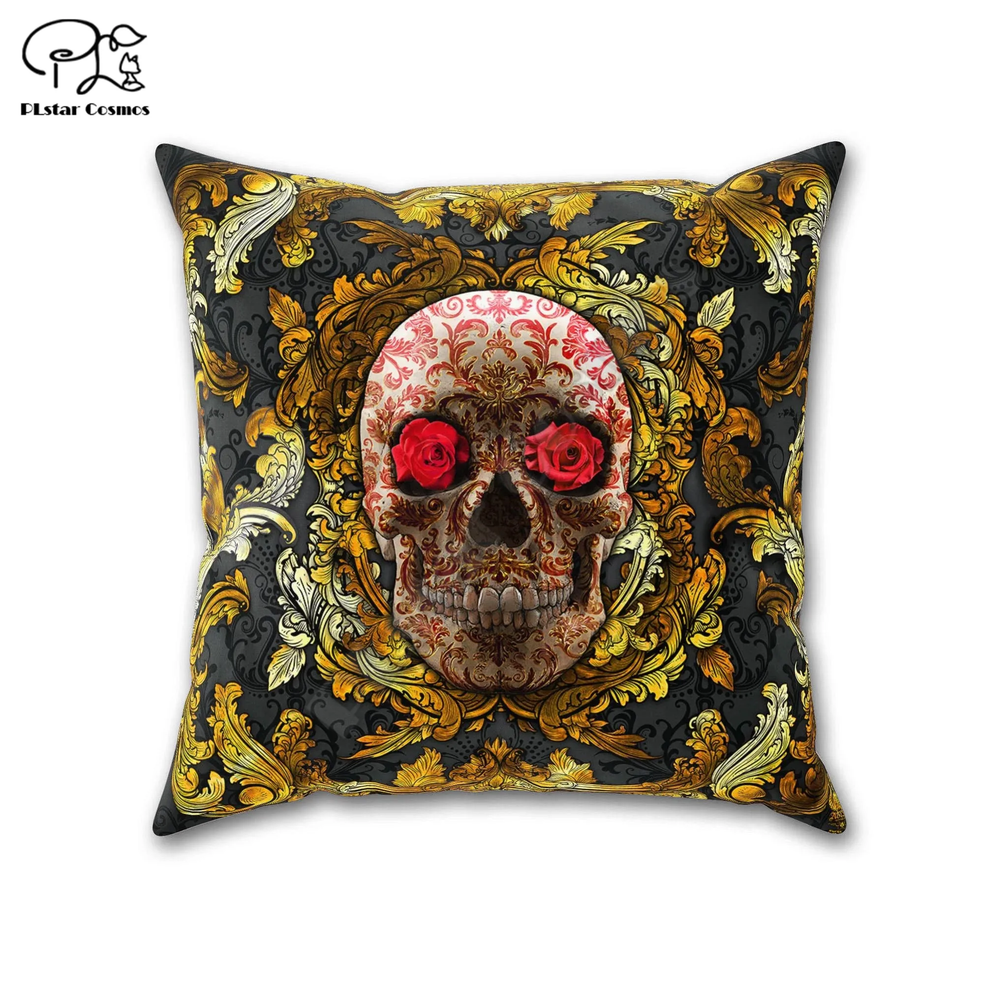 

Skull Throw Pillow Cover 3D Printed Pillowcases Throw Home Decoration Double-sided Printing 8 style