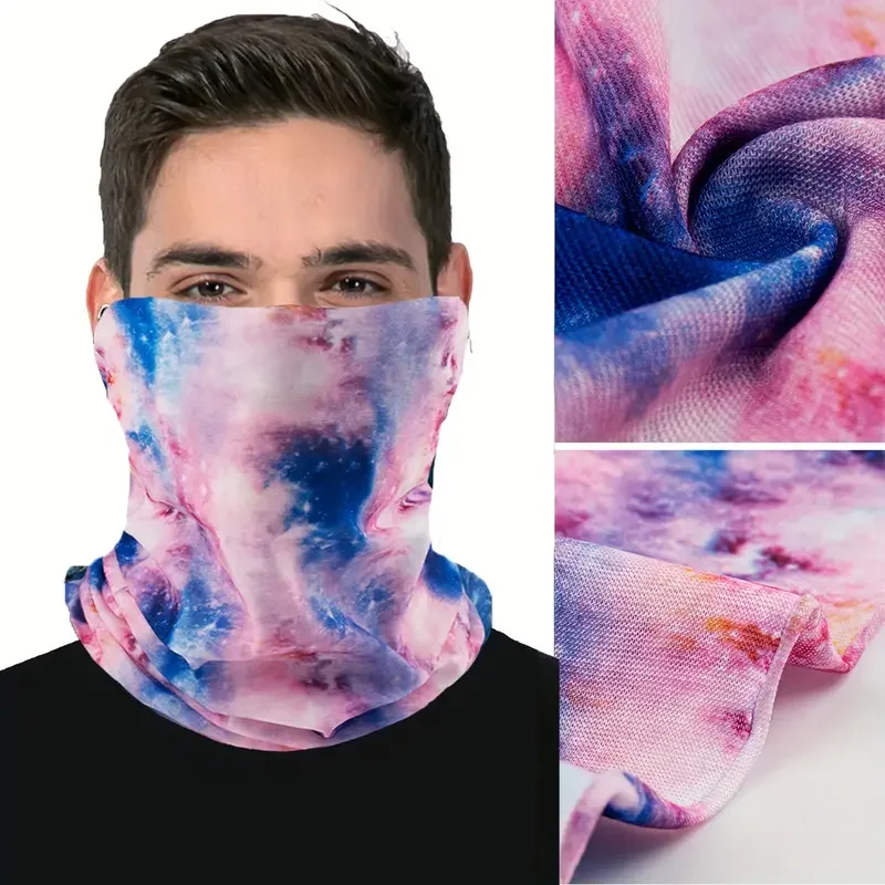 Outdoor Sports Cycling Neck Gaiter, Breathable Sunscreen Headscarf, UV Protection Headband Scarf, Mask Neck Cover For Cycling