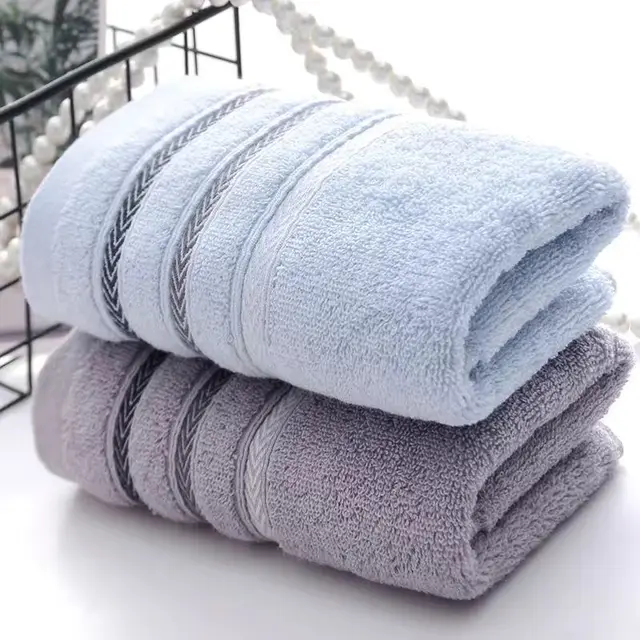 1pc Face Towel Absorbent Pure Hand Face Cleaning Hair Shower Microfiber Towels Bathroom Home Hotel for Adults 1