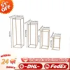 4Pcs Metal Plating Floral Decor Vase Floor Column Stand Road Lead Wedding Supply  Bouquet Holder 1
