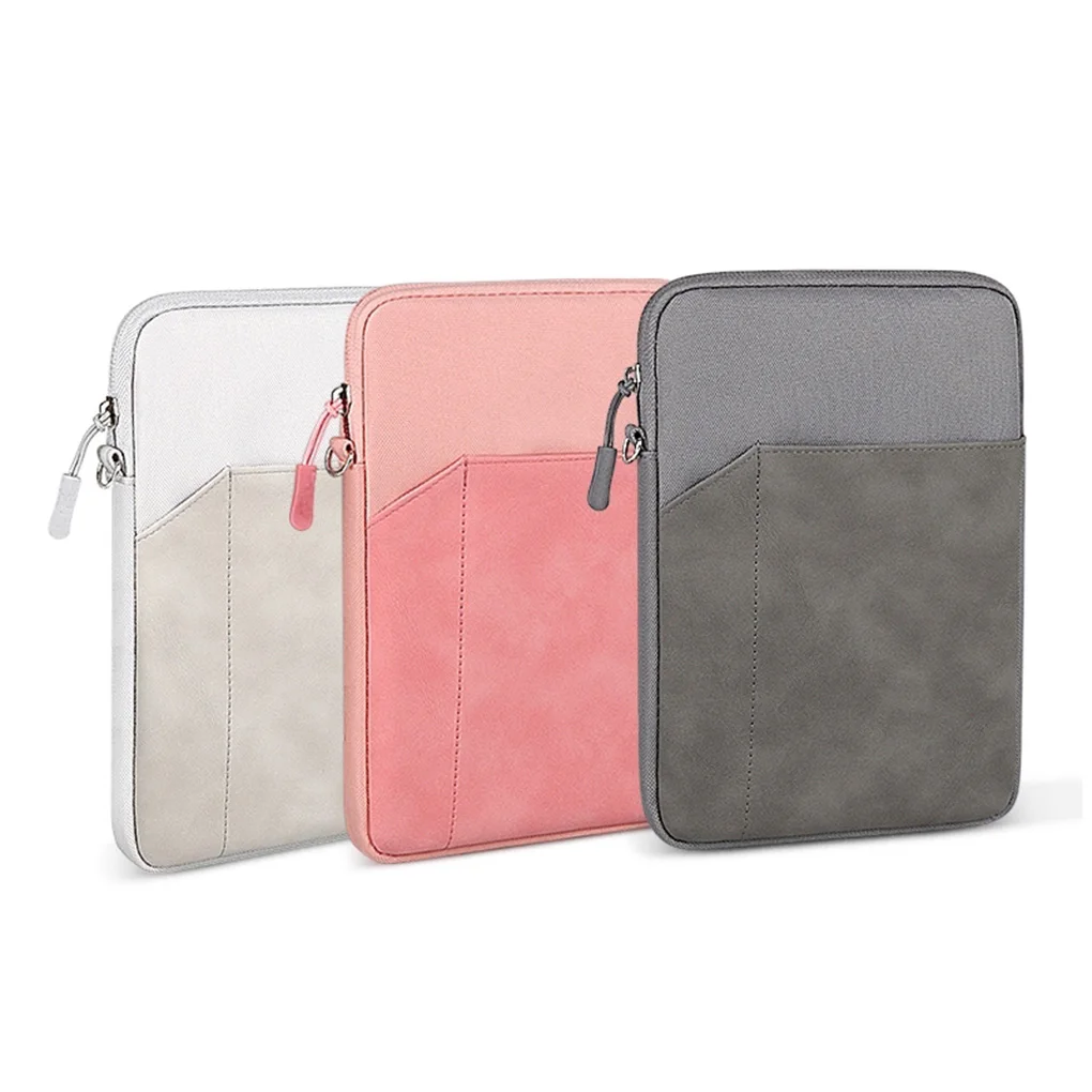 

Tablet Portable Bag PU Coating Protection Organizer Earphone Storage Case