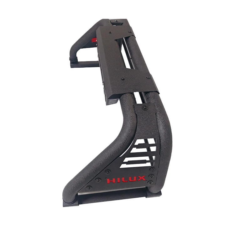 Universal Brake Light Roll Cage Pickup Truck Accessories Manganese steel Sports Bar Roll Bar for Hilux Dodge Ram Isuzu Dmax