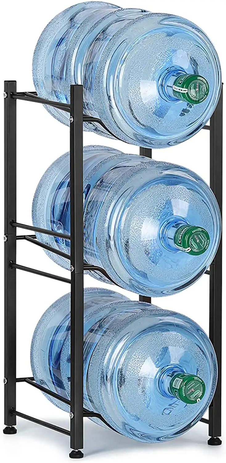 

Gallon Water Jug Holder Water Bottle , 3 Tiers, Black Water pump dispenser Water dispenser pump Water dispenser Drnk dispenser W