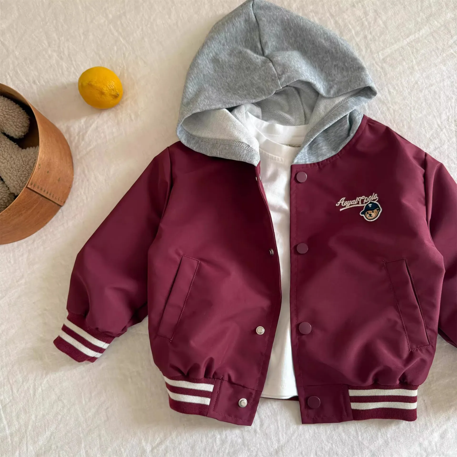 Children's Embroidered Bear Jaet Spring New Arrival ex Cotton