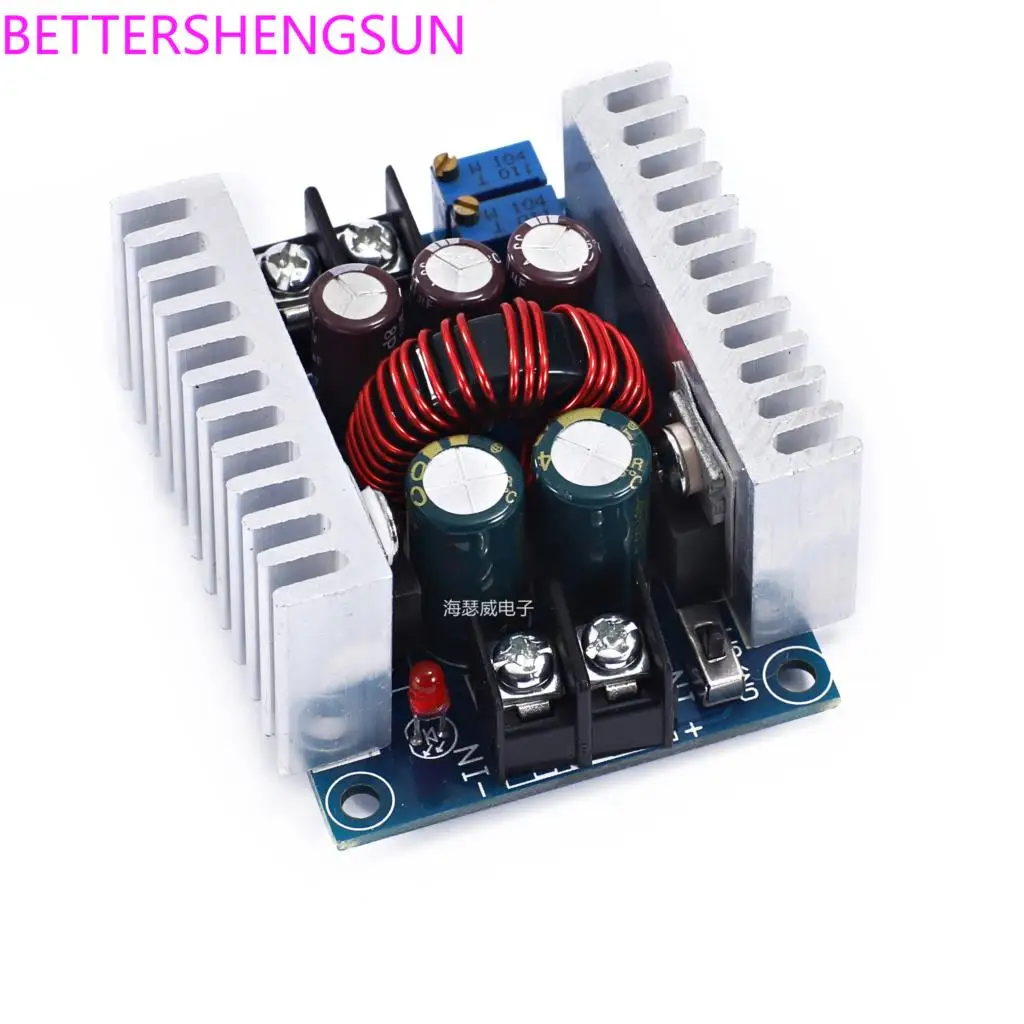 

20A high-power synchronous rectifier step-down constant voltage constant current power module charging LED driver 300W