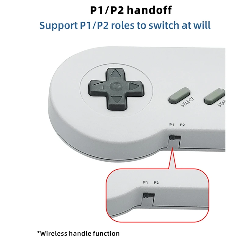 2.4G 무선 더블 미니 게임 콘솔 TV 게임 콘솔, SNES821 레트로 게임 콘솔, 821 게임 내장
