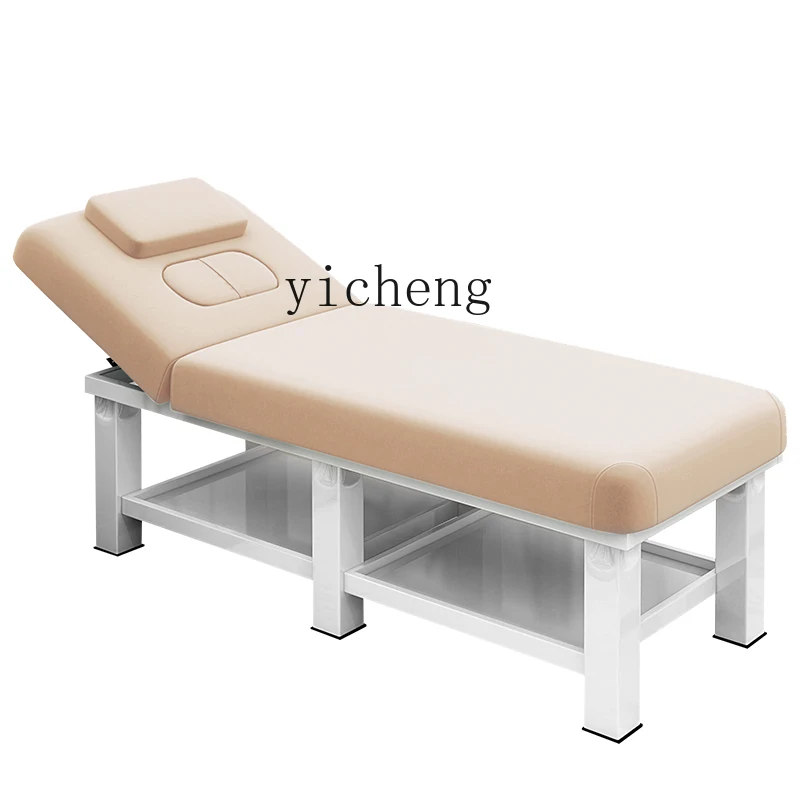 

XL Single Bed Facial Bed Traditional Chinese Medicine Tuina Therapy Massage Couch with Holes Tattoo Body Shaping Ear Cleaning