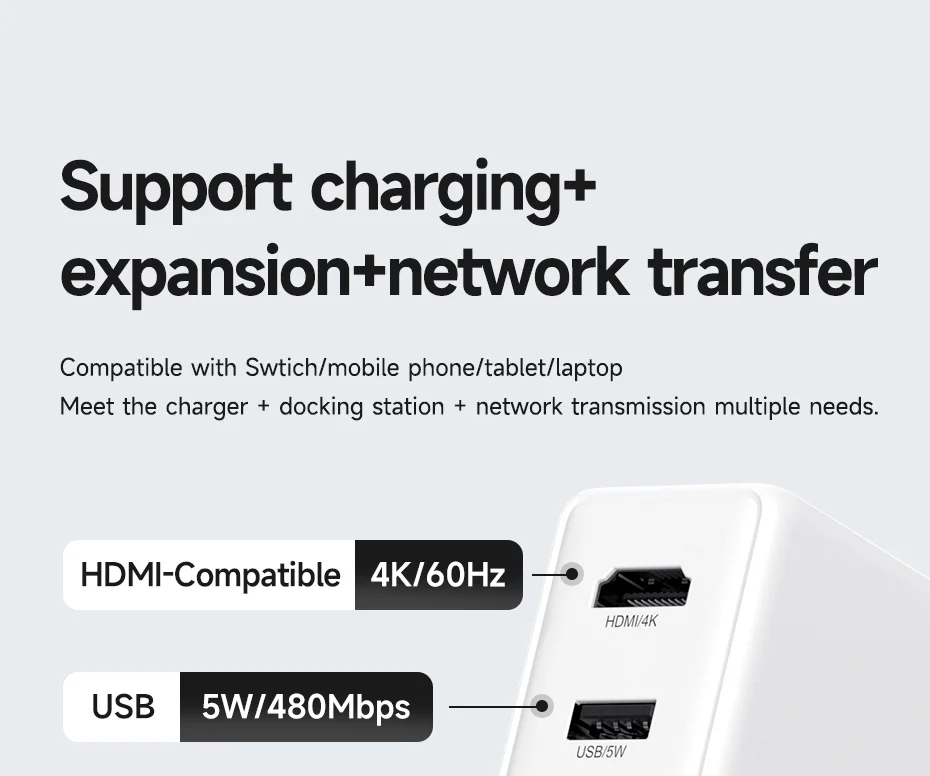 Hagibis-Switch Dock Charger, Docking Station de TV