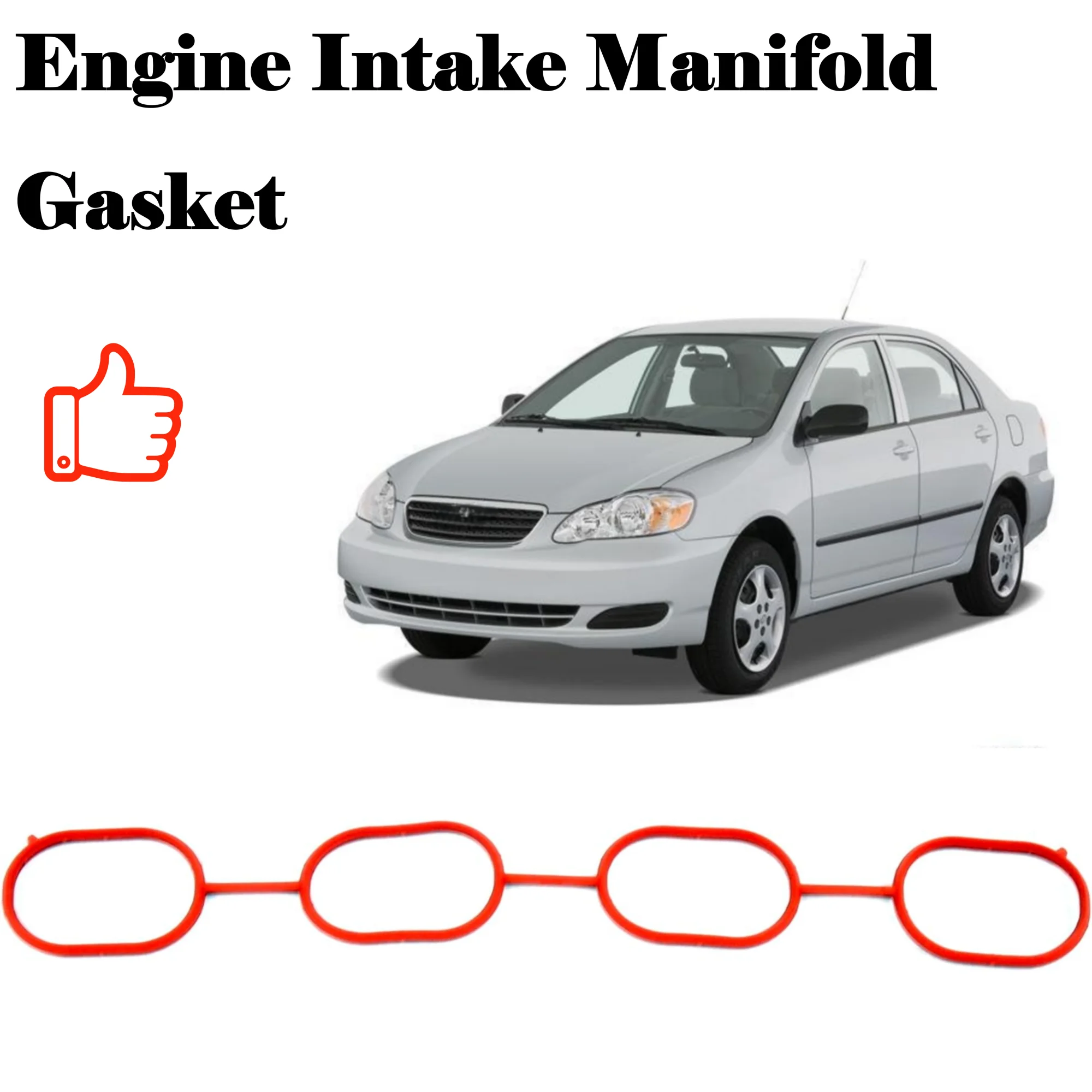 Intake Manifold Gasket Replace 17171-22060 for Toyota Corolla Matrix 2003-2008