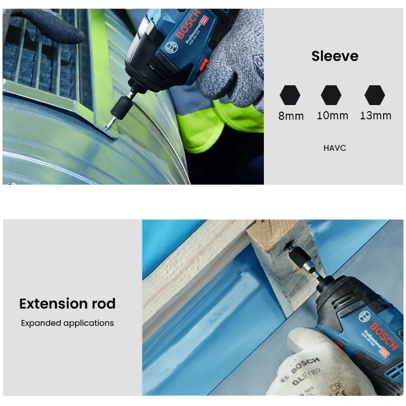 Bosch Resistant Impact Bits S2 Steel Metal Screwdriver Bits Impact