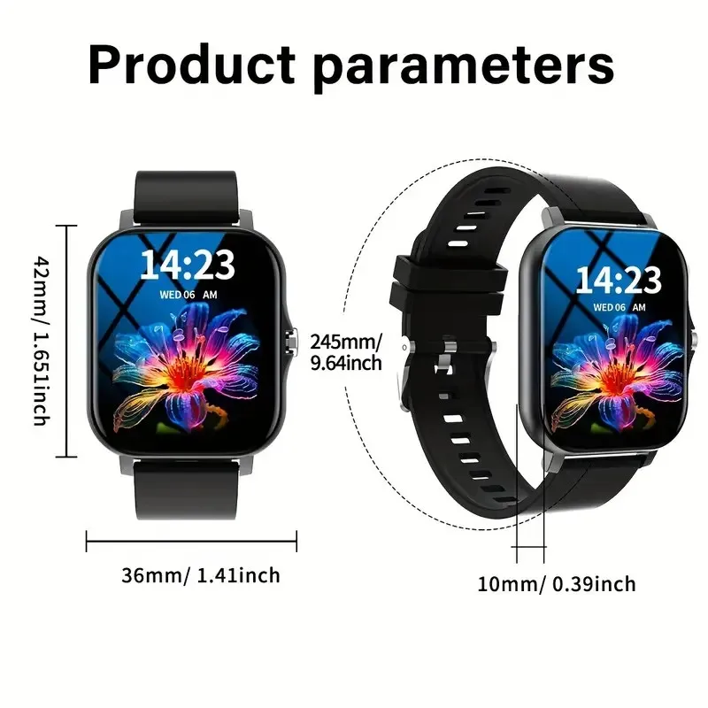 2026 New Smart Watch Bluetooth Talking Blood Oxygen/Blood Pressure Monitor Smart Watch for Women Men Holiday Gift 6