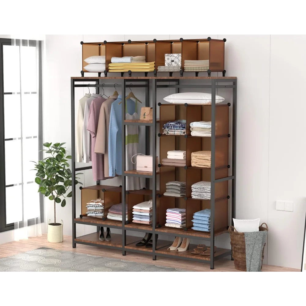 HOMIDEC Closet Organizer 9-Cube Closet Organizers and Storage Portab