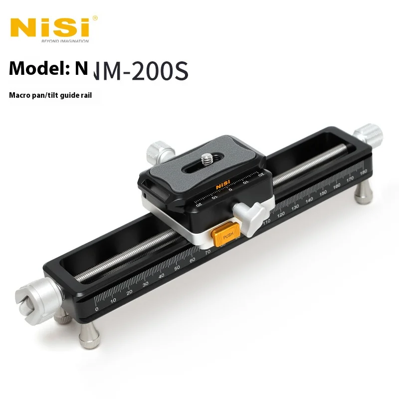 Camera Track Slider NISI NM-200S Macro Focusing Rail Close-Up and Macro Photography Upgrade