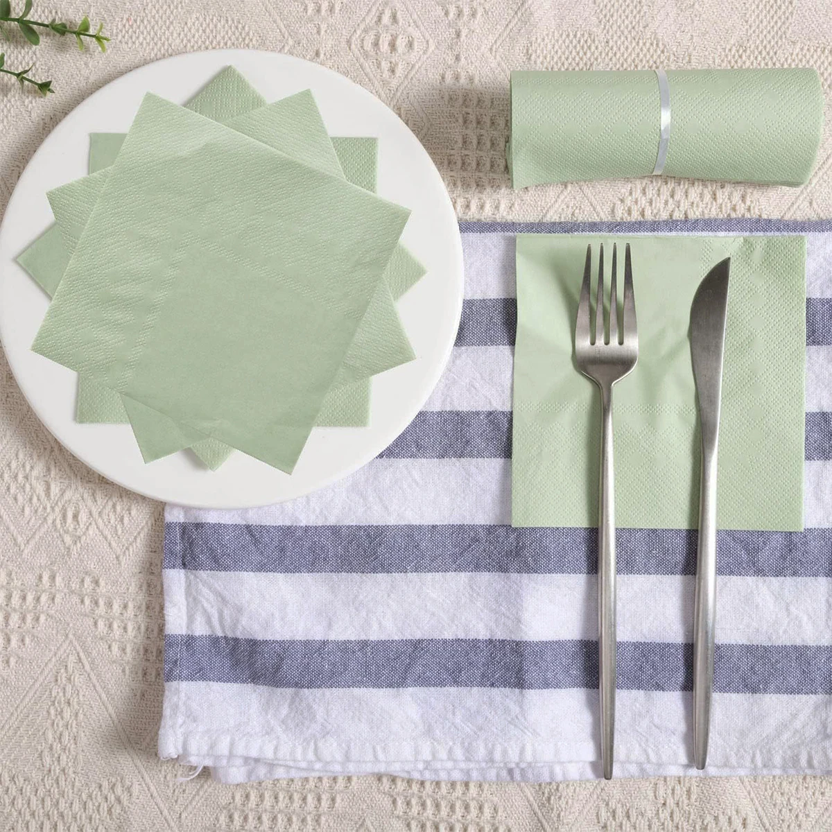 Pure Colour Disposable Paper Towel 20 Pieces 25*25cm Party Tableware Supplies Banquet Table Ceremony Decoration disposable tableware,paper napkins,disposable face towel
