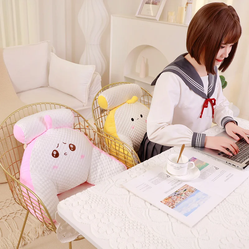 

60cm Cartoon Cute Animals Waist Pillow Soft Seat Cushion Kawaii Plush Sofa Chair Pillow Home Decor For Kids Present