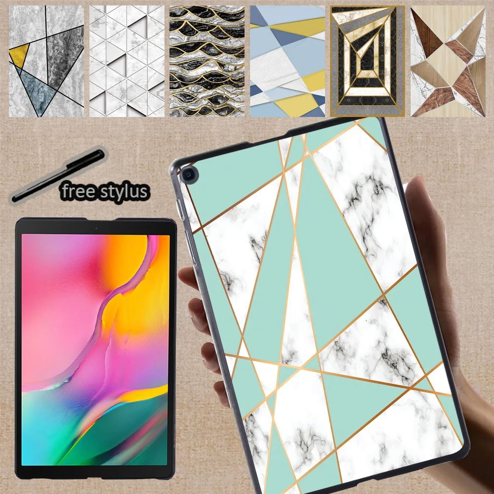

Tablet Back Shell Case for Samsung Galaxy Tab A7 Lite 8.7/Tab A7 10.4/Tab A 8.0/A 10.5/A 10.1/A 9.7/A A6 10.1 Shape Print Cover