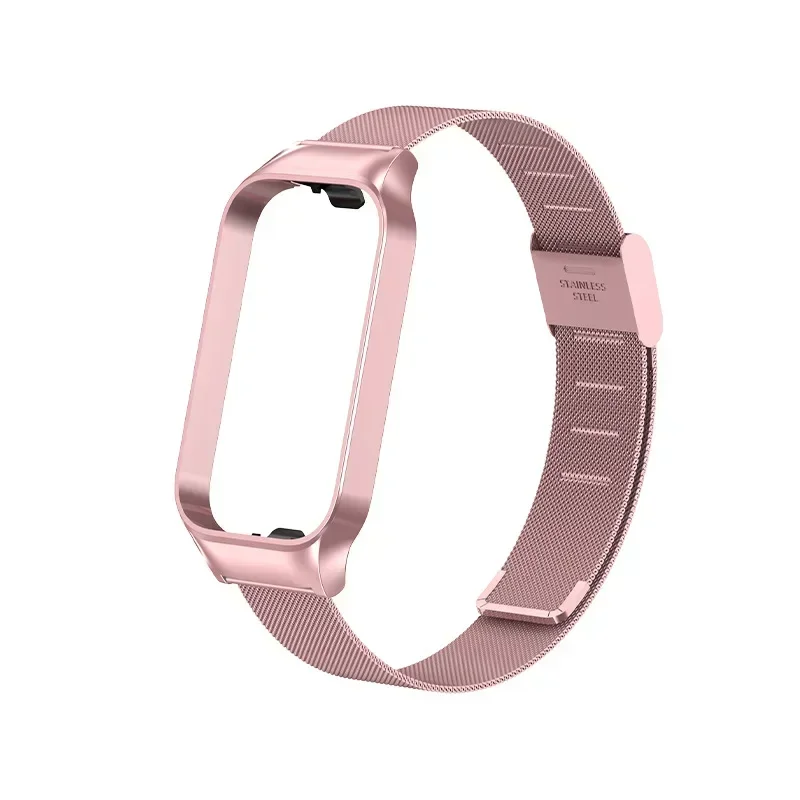 Enhanced Stainless Steel Strap with Metal Bracelet and Protector Case