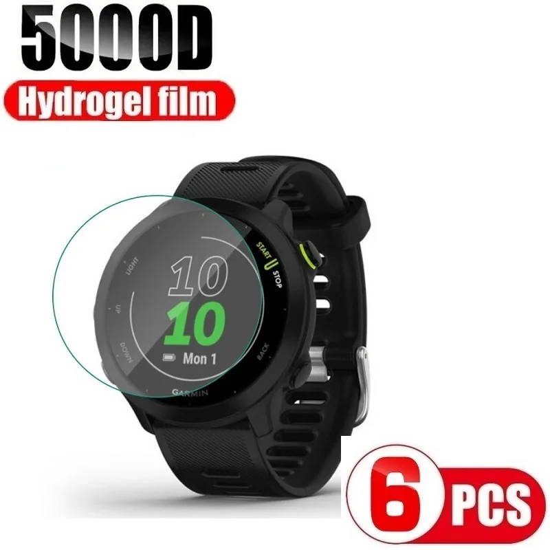 Confezione Da 6 Per Garmin Forerunner 55 45 35 158 Pellicola Protettiva Completa Per La Protezione Dello Schermo Per Garmin Forerunner 55 45 35 158 Pe