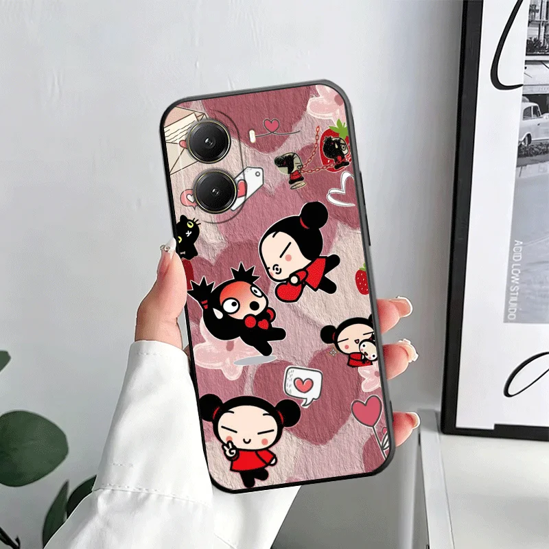 Cute Cartoon Character Soft Phone Case - Durable and Stylish Protection