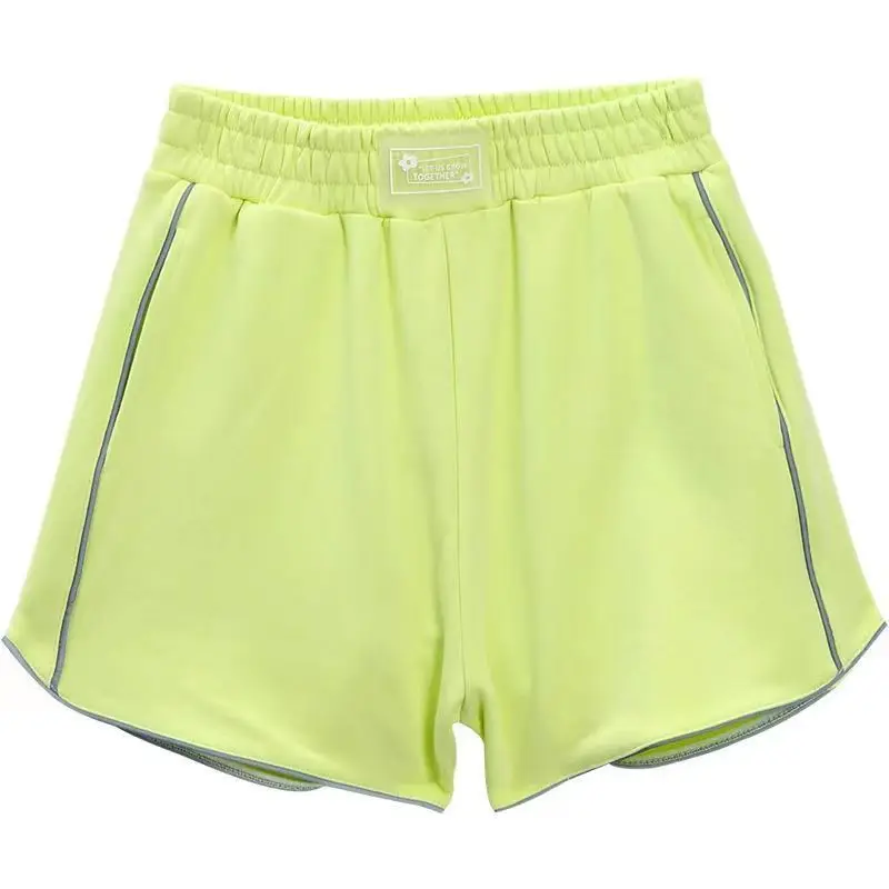 Short Pants for Women in Summer Thin and Loose Fitting, Running and Casual Hot Pants High Waisted Slimming A-line Wide Leg