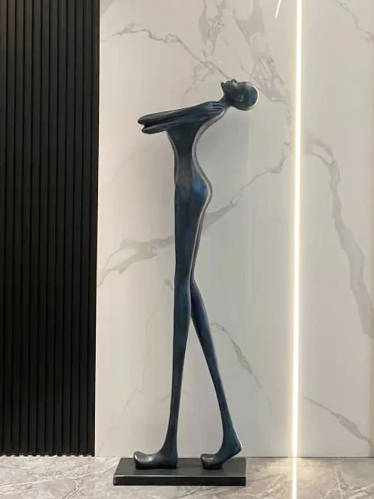 

Xl Humanoid Sculpture Zhongshan Lamps Character Living Room Large Decorations Floor Ornaments