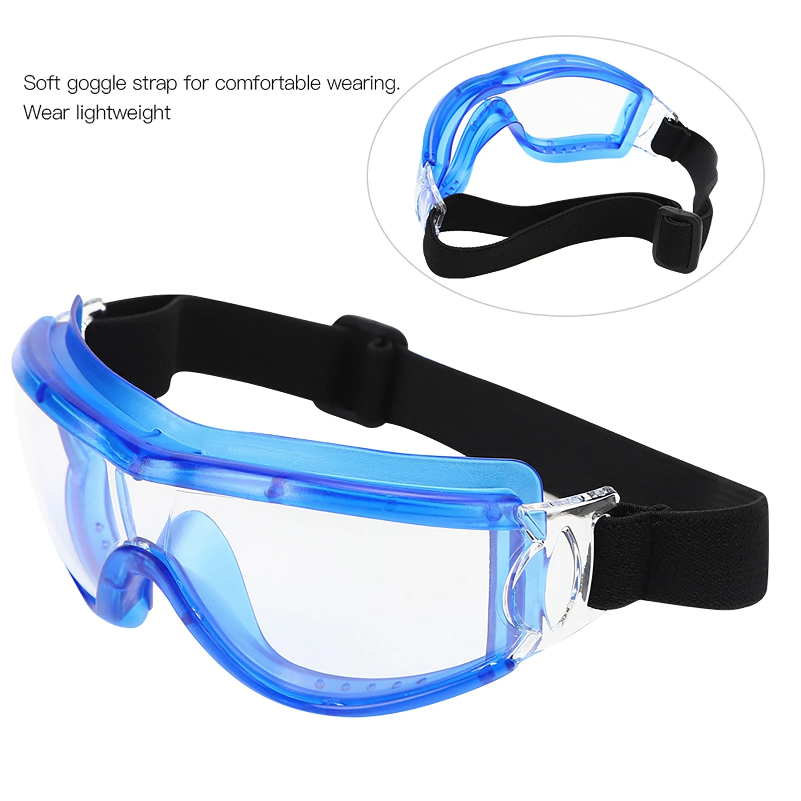 Children Safety Goggles AntiSpittle Kid Antifog Transparent Outdoor Protective Glasses safety goggles