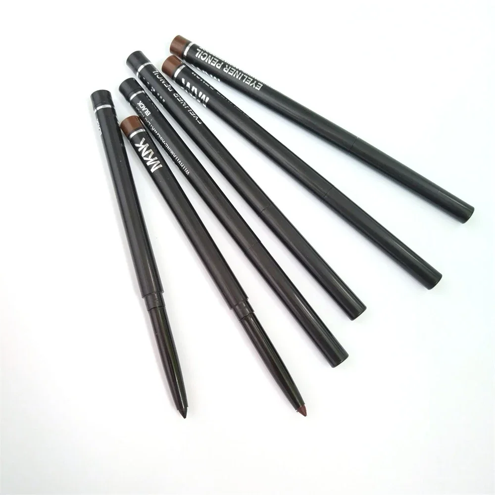 Waterproof Long Lasting Black Eyeliner Pencil Smudge Proof Set_voghion.com