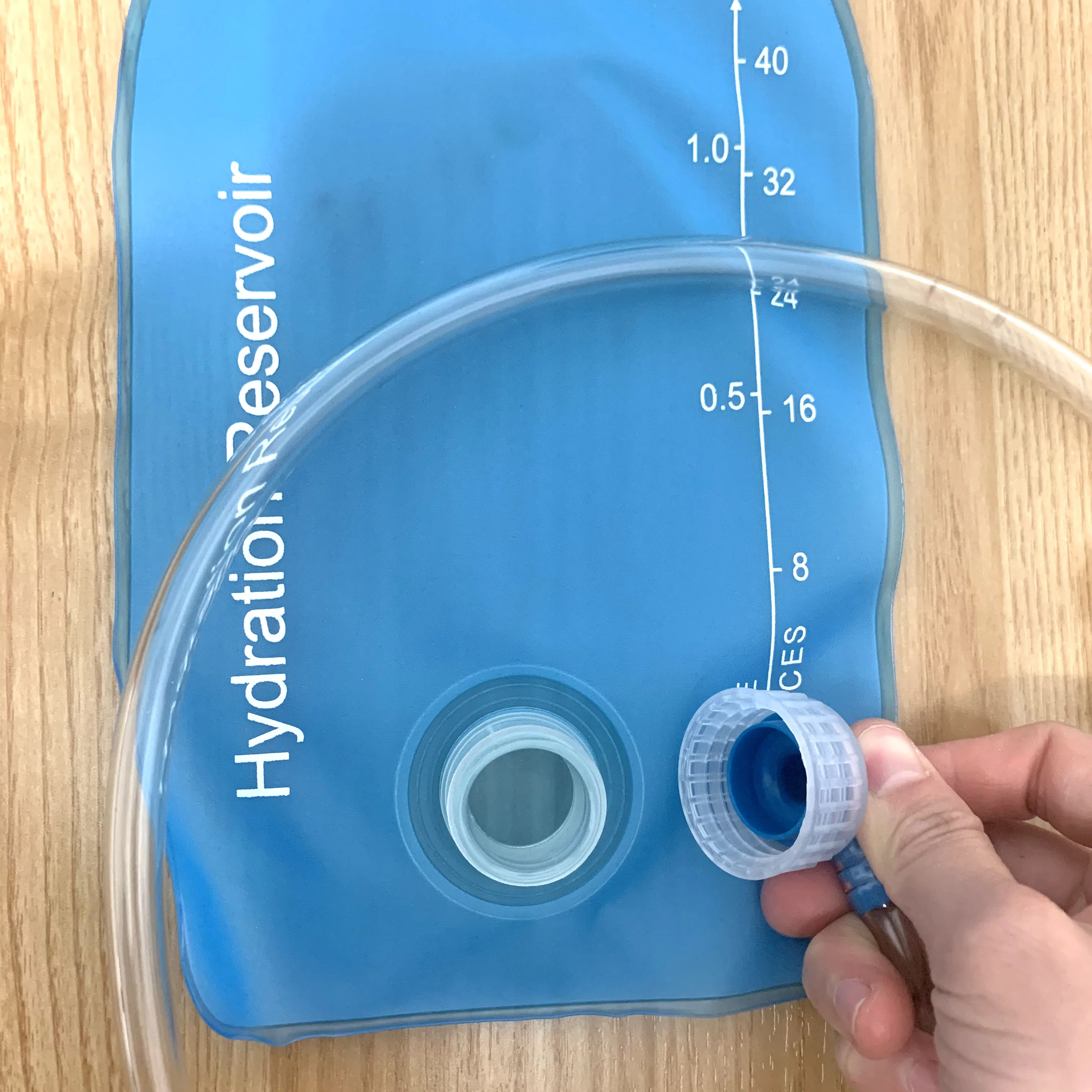 AXEN 1L/2L Water Reservoir for Pocket TPU Hydration Bladder Water Bag for Hiking Running Camping Cycling Water Pouch 5