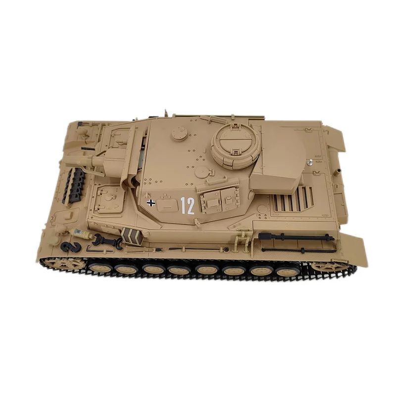 New Henglong 3858-1 Medium-sized Modern Combat Main Battle Remote Control Competitive Tank Vehicle Simulation Track Model Tank 6