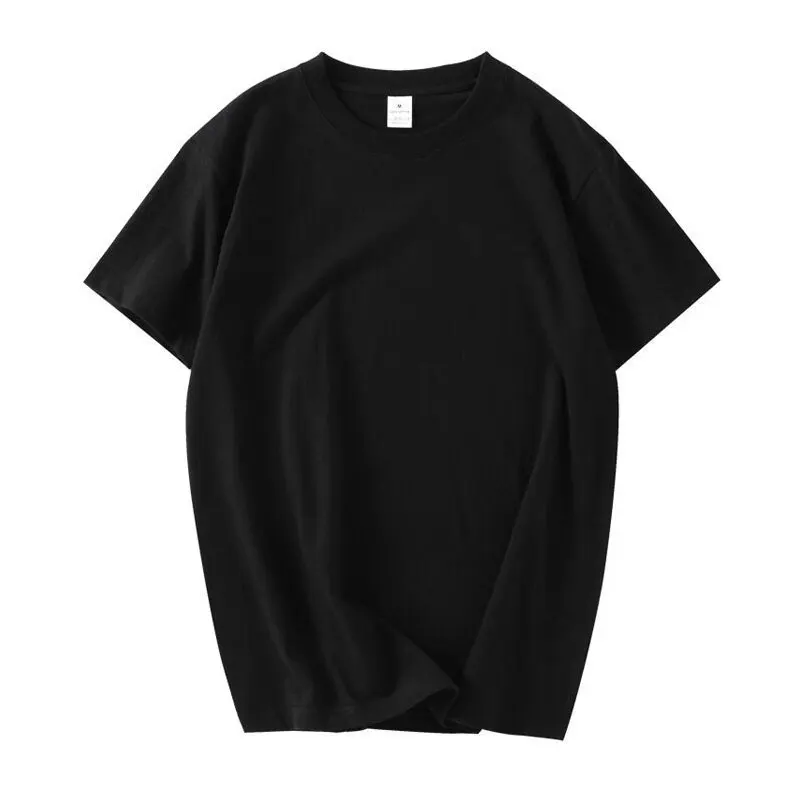 Men 100%Cotton Tank Tops Underwear High Quality Undershirt O-Neck Shirts Male Workout Fitness Short Sleeves Outerwear Sweatshirt