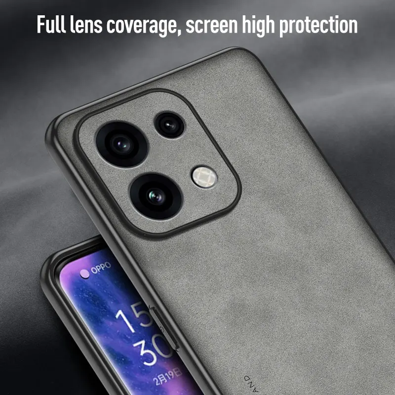 Luxurious Sheepskin-Feel PU Leather Phone Case - Premium Protective Cover
