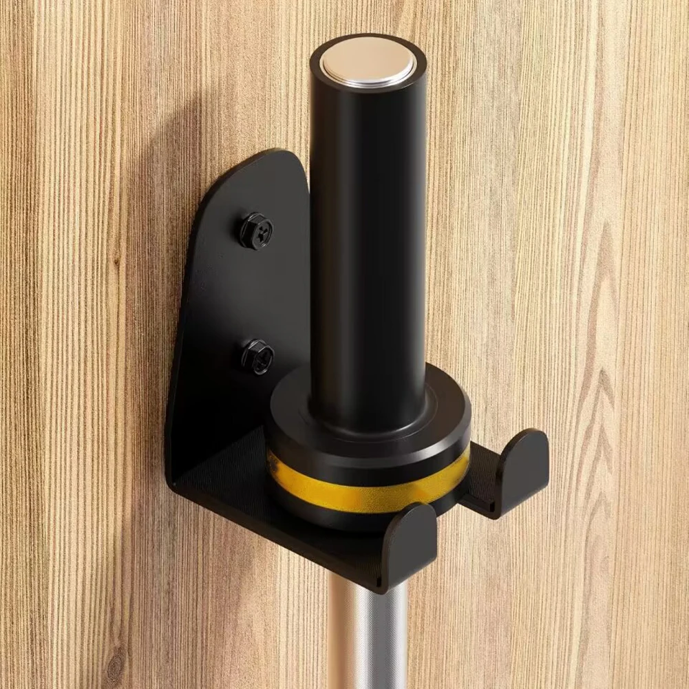 Vertikaler Wandhalter für Fitnessstudio-Langhantelständer, passend für Stangen, Durchmesser 25 bis 33 mm, rostfreier Stahl mit Gummischutz – Detail 7