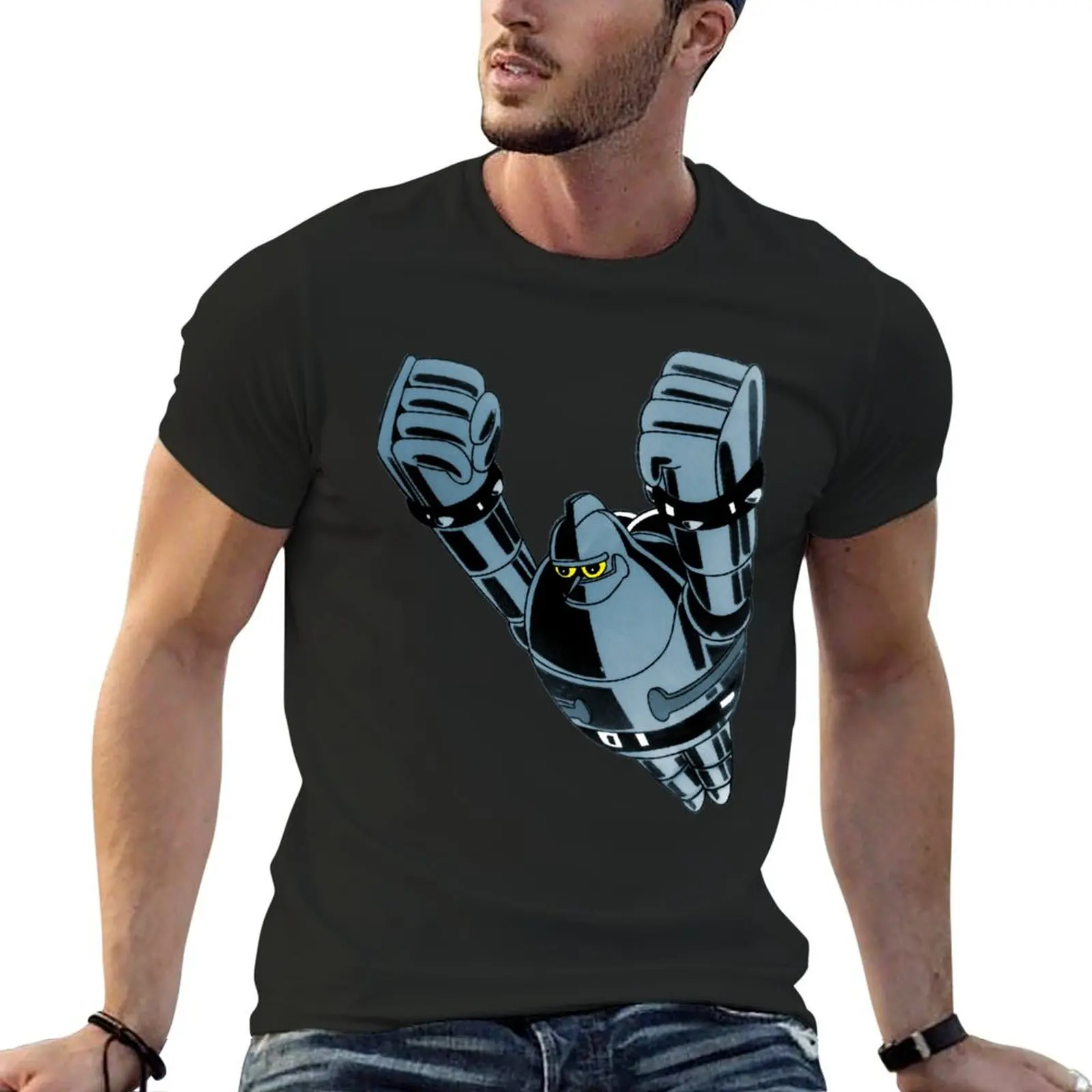 Tetsujin 28 - Gigantor T-Shirt Graphics Plus Size T-Shirt T-Shirt Per Uomo Graphic