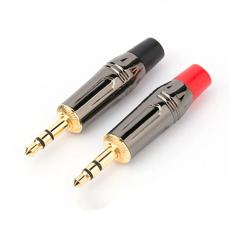 3.5 Mm Jack Headphone Adapter 3 Polen Vergulde Audio Plug Soldeer Diy