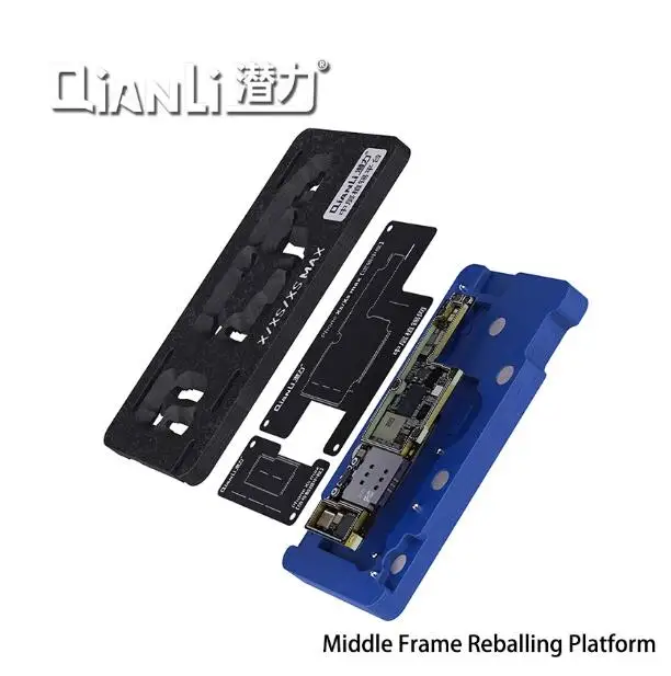 

QianLi средний слой доска для растений Оловянная платформа BGA набор трафаретов для iPhone 11 12 13 PRO Mini X XR XS MAX ремонтные инструменты